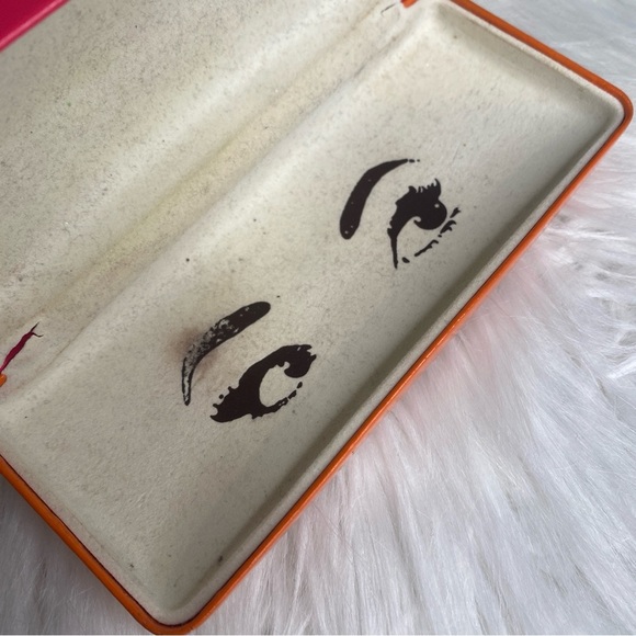 Kate Spade New York Pink & Orange Eyeglasses Sunglasses Hard Case - Picture 5 of 7